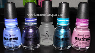 LuminousLacquer.com - China Glaze Tranzitions Collection