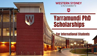 Opportunities :Fully-Funded Graduate Research Scholarships at Western Sydney University, Australia
