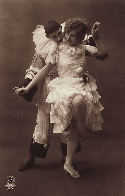 vintage danse pierrot