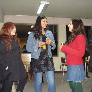 Daniela Zomosa, Sol Diaz Castillo y Karina Cocq.