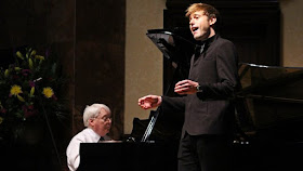 Graham Johnson and Benjamin Appl at BBC Radio 3 lunchtime concert at Wigmore Hall (photo BBC Radio 3)