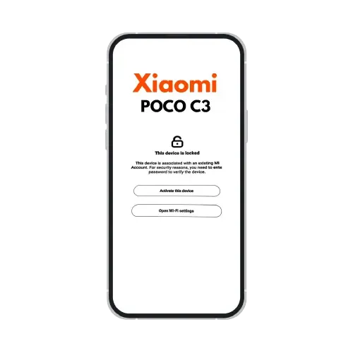 Xiaomi Mi Account Removal Service POCO C3