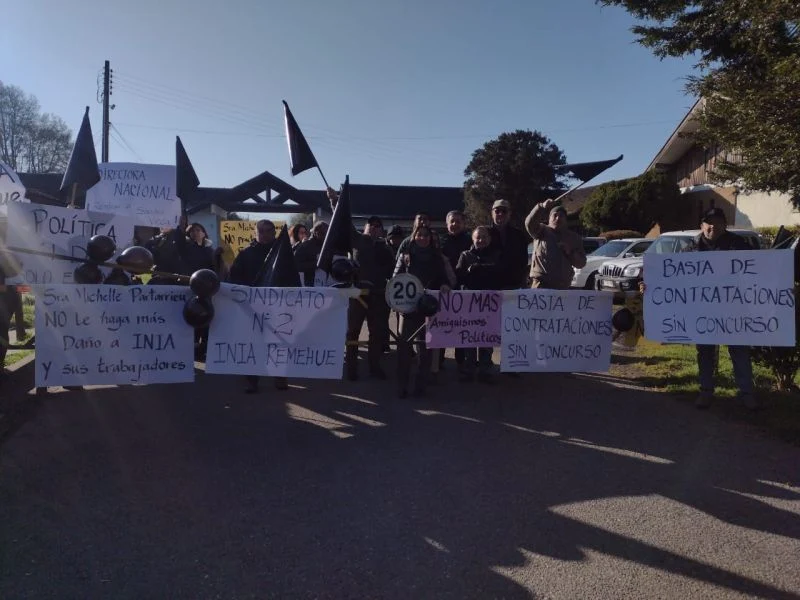 Trabajadores de INIA denuncian "mala gestión" de actual administración