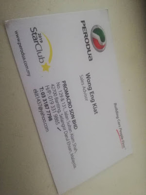 Trusted Perodua Banting Sales Advisor