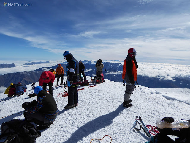 On the Kazbek peak, www.MATTrail.com