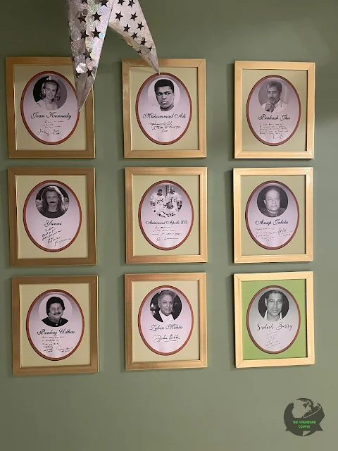 Famous guests of Hotel Clarks Shiraz, Agra, India