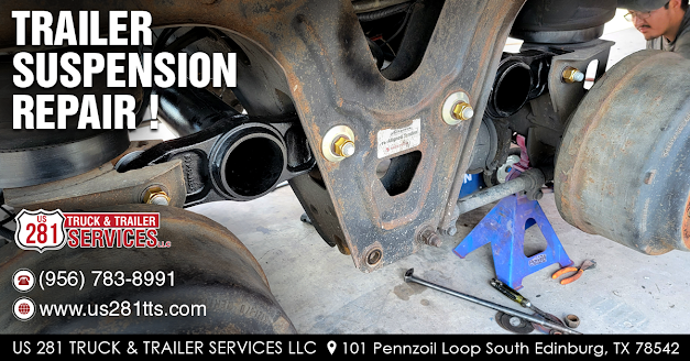 Best trailer repair shop for suspension system repair in Edinburg and all of South Texas!