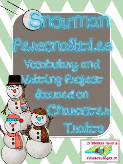 http://www.teacherspayteachers.com/Product/Snowman-Personalities-Vocabulary-and-Writing-Project30-Words-968165