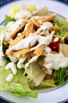 Southwest Chicken Jalapeño Popper Salad: Savory Sweet and Satisfying