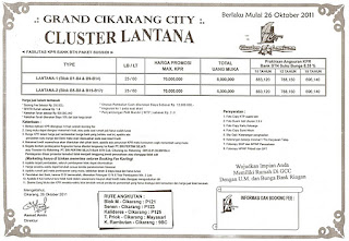 GRAND CIKARANG CITY: November 2011