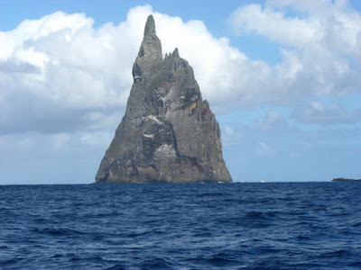 Ball's pyramid on The Sea