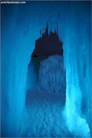 Noche en los Castillos de Hielo de New Hampshire