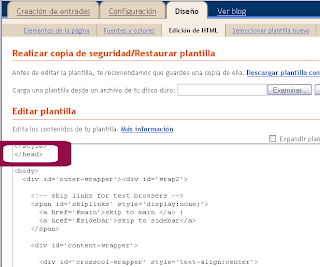 edicion de html