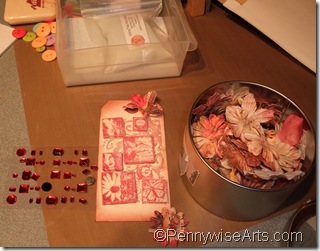 9. Select embellishments and apply