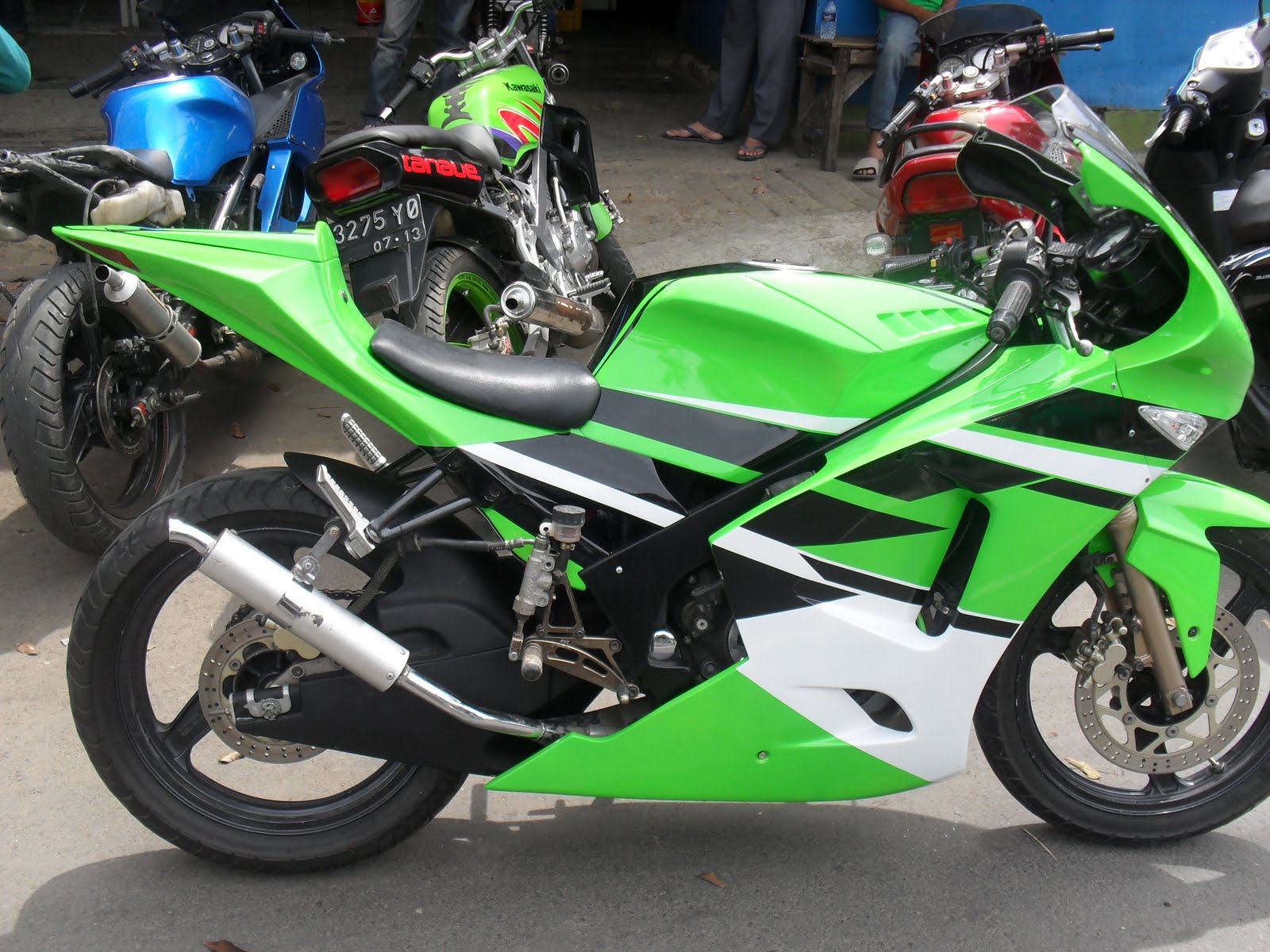 Thunder 125 Modifikasi Ninja 250 Rr Modif