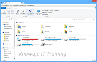 File Explorer of Window 8 Tutorial in English.Part 2.