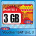 Voucher Indosat Unlimited 3 GB