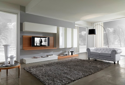 Furniture  Living on Modern Black And White Furniture For Living Room From Giessegi