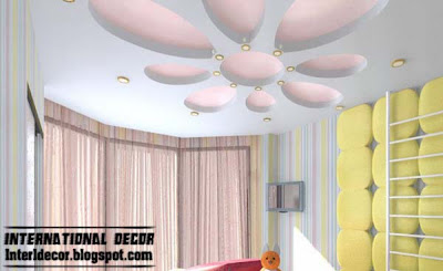 Best creative kids room ceilings design ideas, cool false ceiling for girls room
