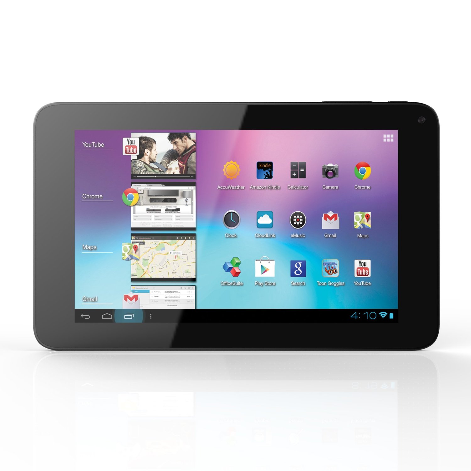 Tablets: Coby 7Inch Android 4.0 8 GB Internet Tablet 16:9 Capacitive 