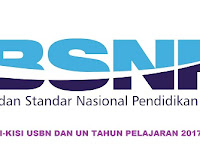 Kisi-Kisi USBN dan UN Tahun Pelajaran 2017/2018 SMP/MTs SMA/MA SMK SMPLB SMALB dan Sederajat