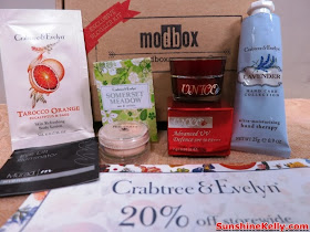 Modbox, Beauty box review, beauty box, modbox august, Your Power To Decide, choose your own sample