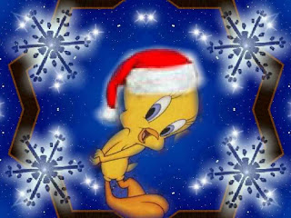 Tweety Christmas Desktop Wallpaper