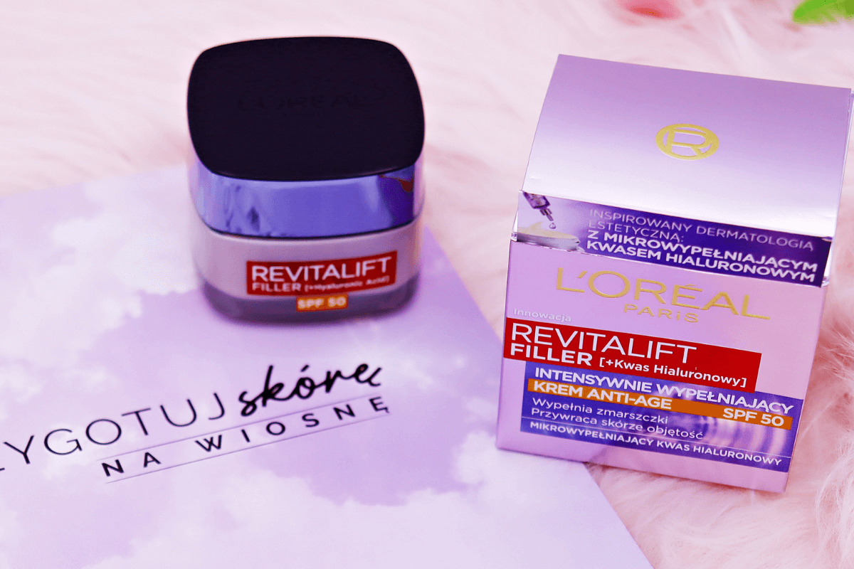 Revitalift Filler Intensywnie Wypełniający Krem Anti-Age na Dzień SPF50