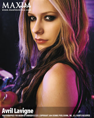 Avril Lavigne Hot Maxim Photos