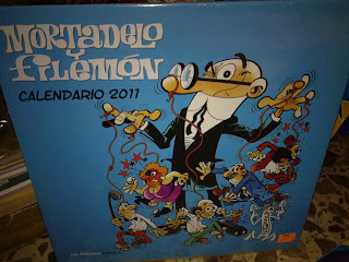 Calendario Mortadelo y Filemón 2011