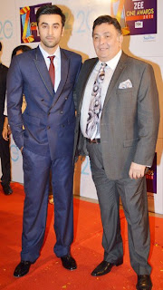 Ranbir Kapoor and Rishi Kapoor