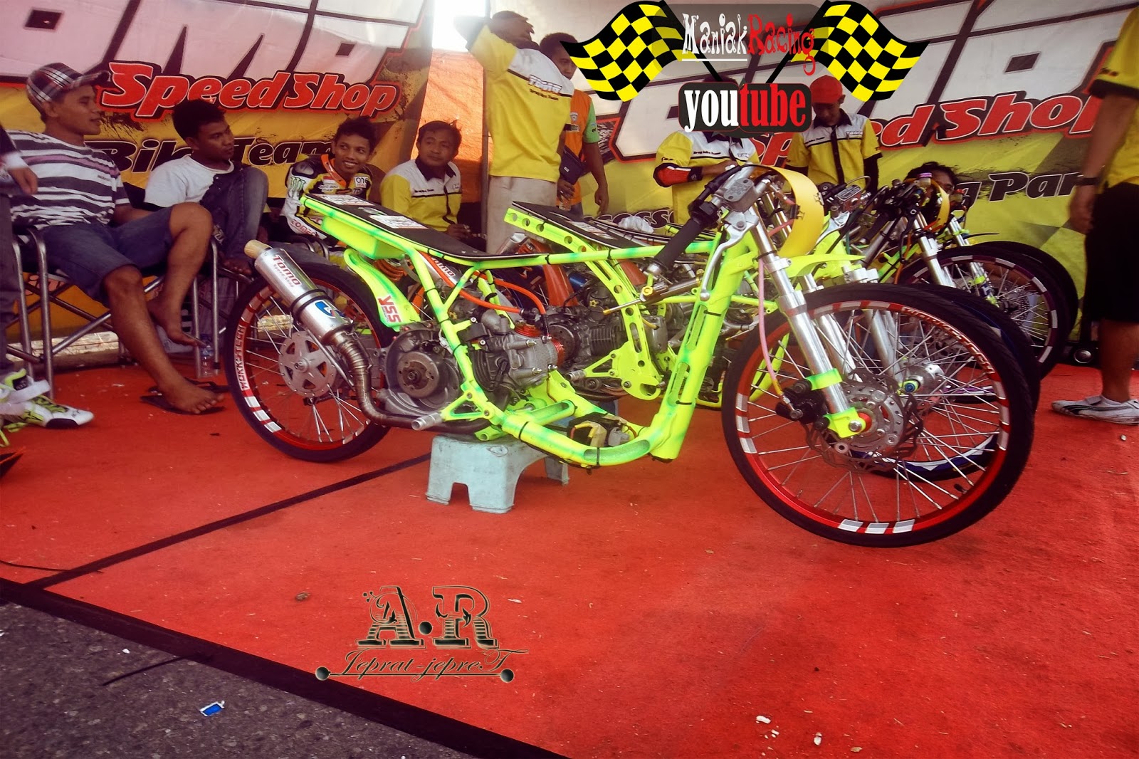 World Speed Mio Drag 200 Cc Dan FFA Tomo Speed Shop Jakarta