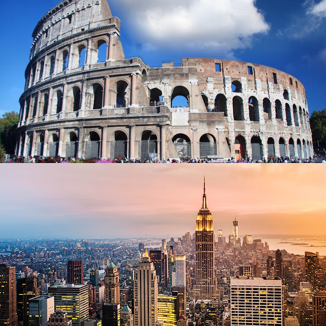 Rome and New York