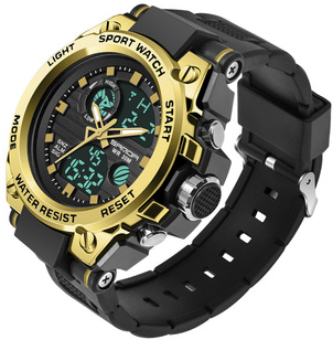 2019 New SANDA 739 Sports Men's Watches Top Brand Luxury Military Quartz Watch Men Waterproof S Shock Clock relogio masculino