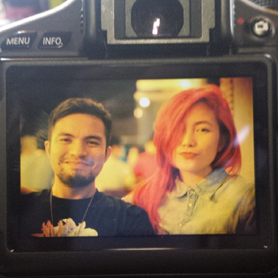 Yeng Constantino with boyfriend Victor Asuncion