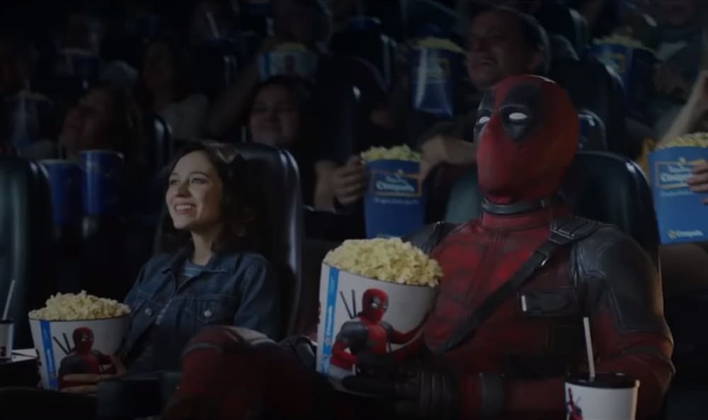 Deadpool 2 デッドプール 2 の上映中に やたらと大ウケすぎる迷惑なお客さんがデッドプール の映画館のcm Cia Movie News