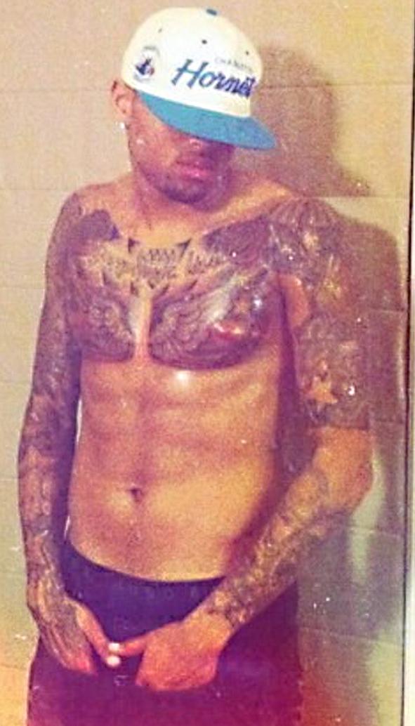  good on Chris Brown? Over the summer Breezy started work on a new tattoo 