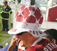 Many expat residents supported the Qatar team