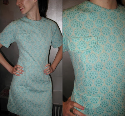 vintage MOD scooter dress