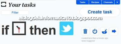 Programar tweets de forma periódica con ifttt