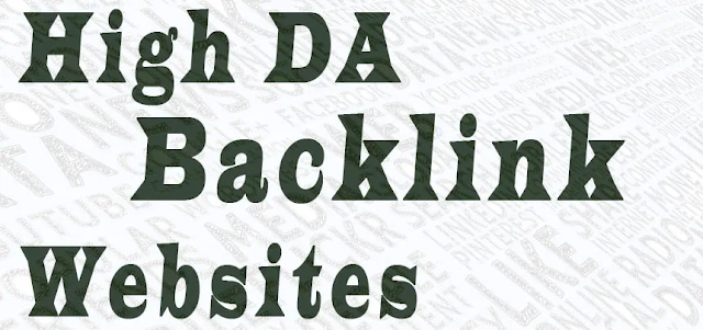 High DA PA Backlinks