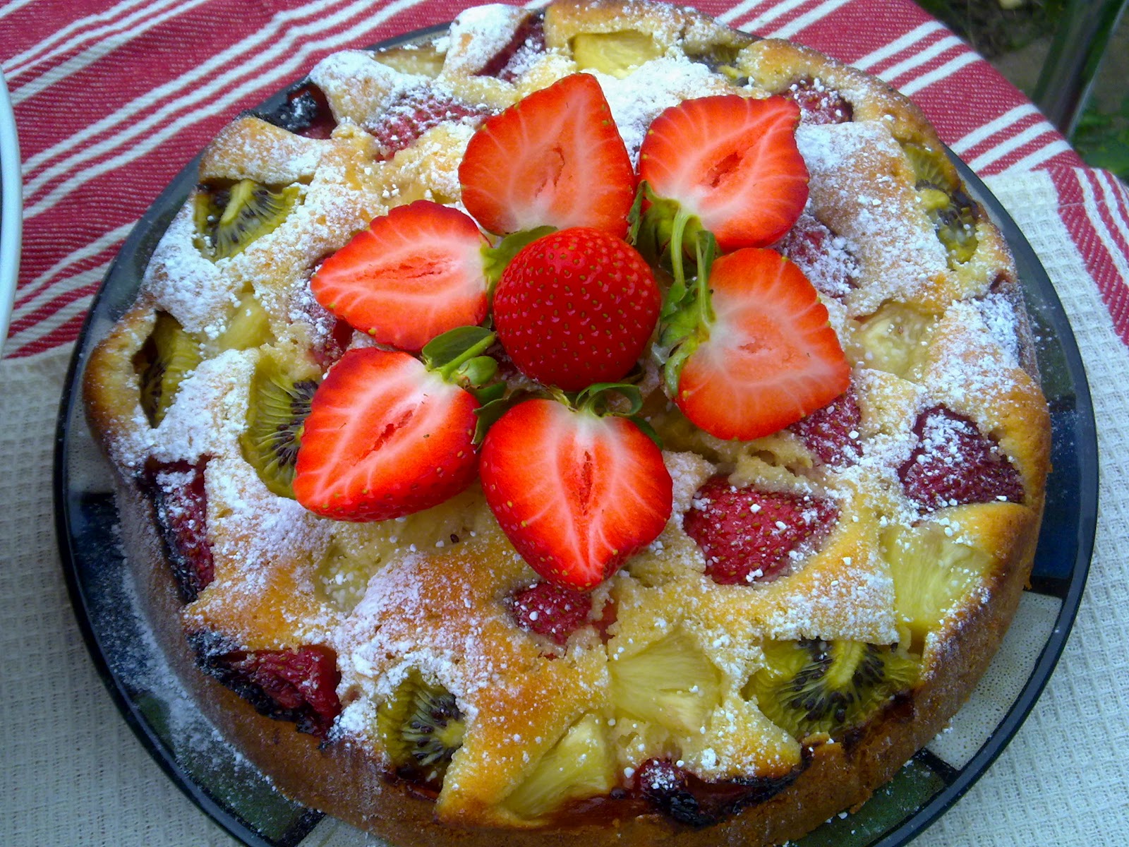 Dapur Berasap: Fruit Pastry Cake