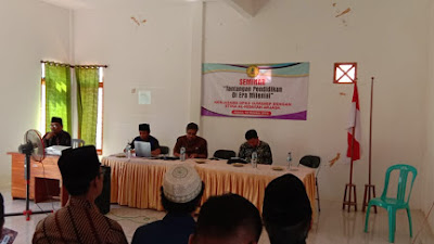 Seminar Tantangan Pendidikan Di Era Milenial Oleh STIKA Alhidayah Arjasa Kangean, Kabupaten Sumenep