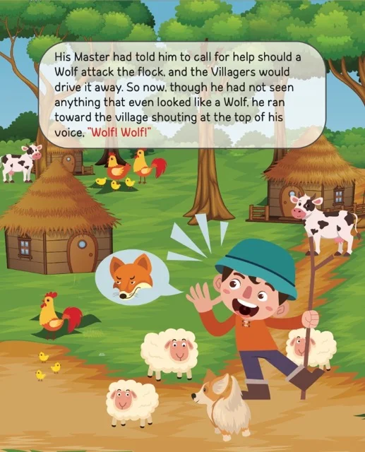 The Shepherd Boy and the Wolf