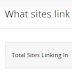 Total Sites Linking In 1,015