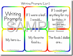 Writing Prompts 1