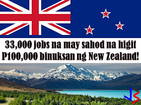 If you are looking for an opportunity to work abroad this 2018. Don't miss the following. New Zealand, Taiwan, and Japan are hiring for Filipino workers! According to GMA News' Report, New Zealand is opening 33,000 jobs for migrant workers including Filipinos.