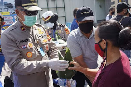 Hari Kartini, Wakapolda Bali Tinjau Dapur Lapangan dan Bagikan 2500 Nasi Bungkus