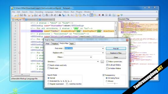 NotepadPlusPlus 580 100 Top 10 phần mềm thiết kế Web miễn phí tốt nhất