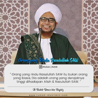 Orang yang Rindu Rasulullah SAW